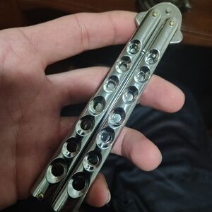 Jaguar Butterfly Knife (Drop Point Non-serrated)